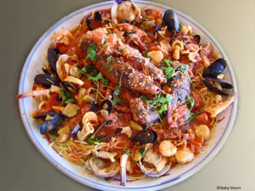 Seafood Platter Marinara alla Baby Moon